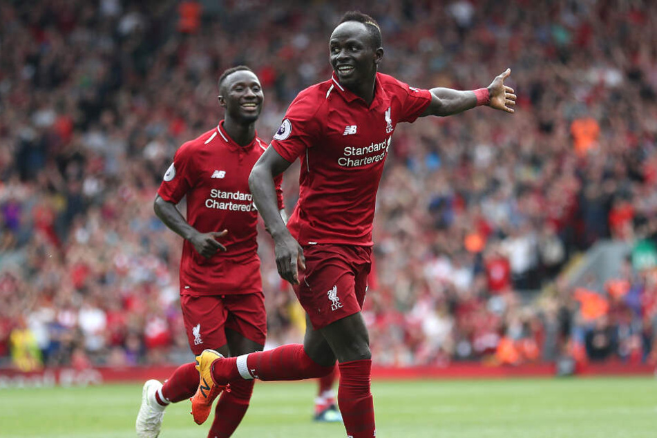 Sind in der Mannschaft von Trainer Jürgen Klopp ein starkes Team: Naby Keita (l.) und Sadio Mané.