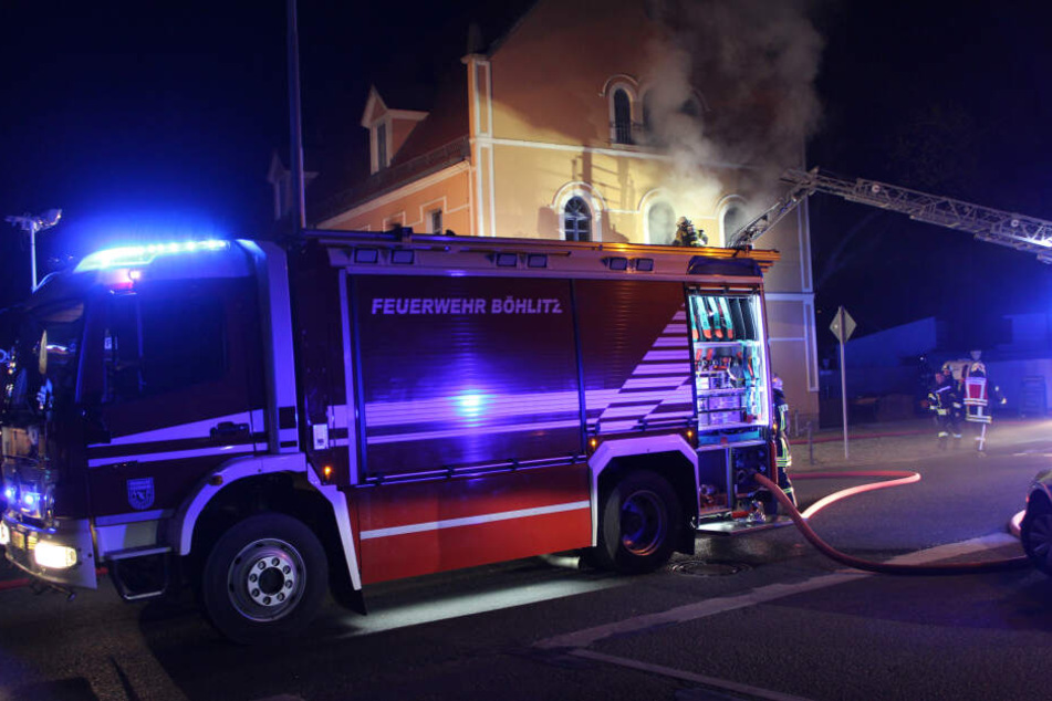 Aus noch ungeklärter Ursache geriet das "Gasthaus zum Reußischen Hof" in Brand. Dabei wurde eine Person getötet.