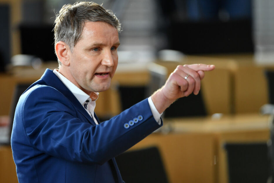 Ein User bedankte sich beim Thüringer Fraktions-Chef Björn Höcke.