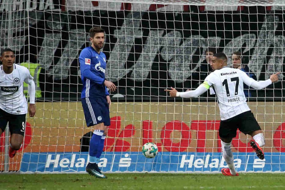 Eiskalt: Sebastien Haller (links) traf mit seiner ersten großen Gelegenheit zum 2:0.