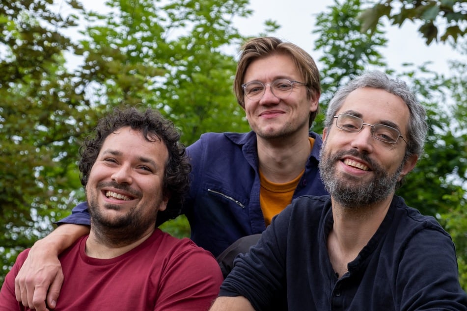 Richard Minkus (l.), Alexander Zenker (M.) und Michael Zöller (r.) sind nur ein kleiner Teil des Entwicklerteams.