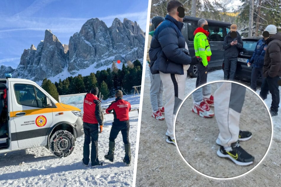 Mit Turnschuhen auf Berg: Falsches Schuhwerk wird Jugendlichen zum Verhängnis