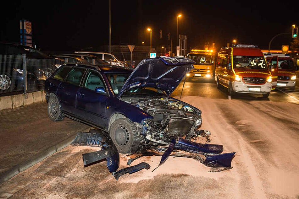 Der Kombi-Fahrer war in Richtung Innenstadt unterwegs.