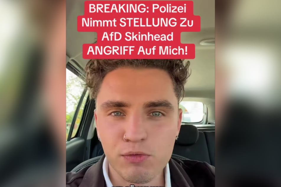 YouTuber Hannes Kreschel wurde bei einer AfD-Veranstaltung angegriffen. Nun erhebt er Vorwürfe gegen die Polizei.