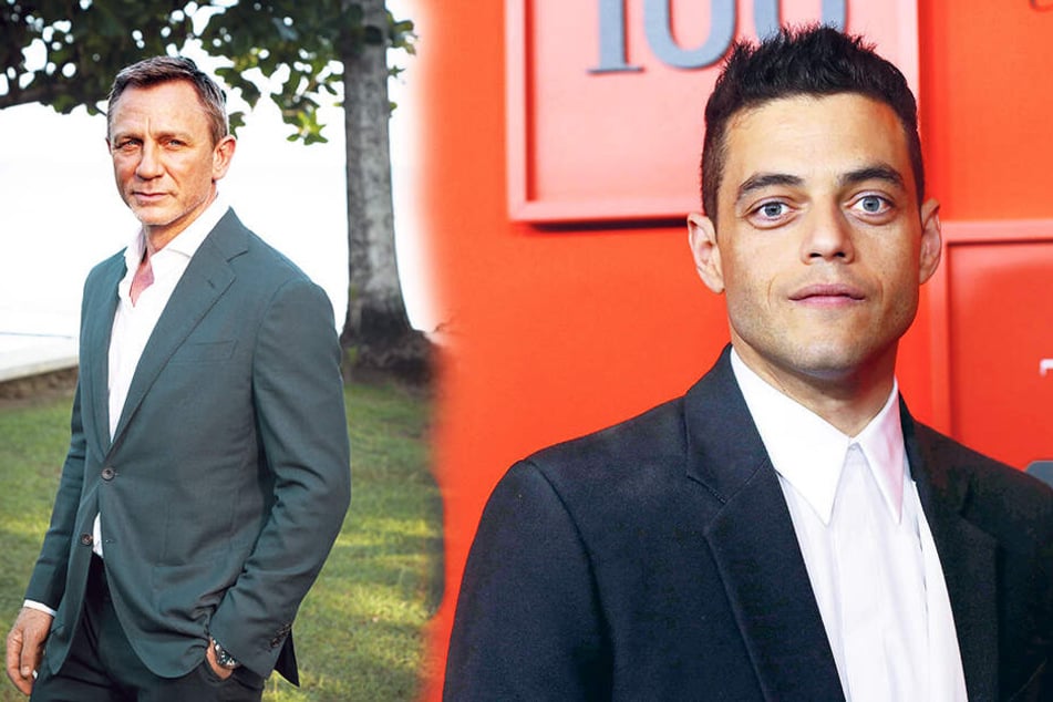Neues Bond-Girl? Daniel Craig knutscht mit Rami Malek!