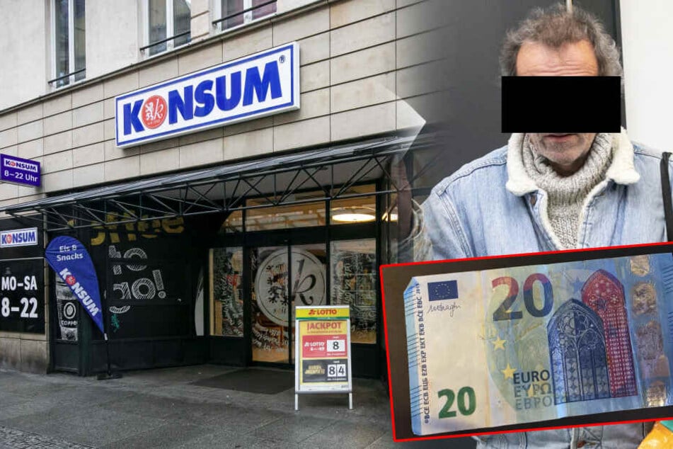Dieser Dresdner wollte mit "Geldscheinen" aus dem Drucker zahlen!
