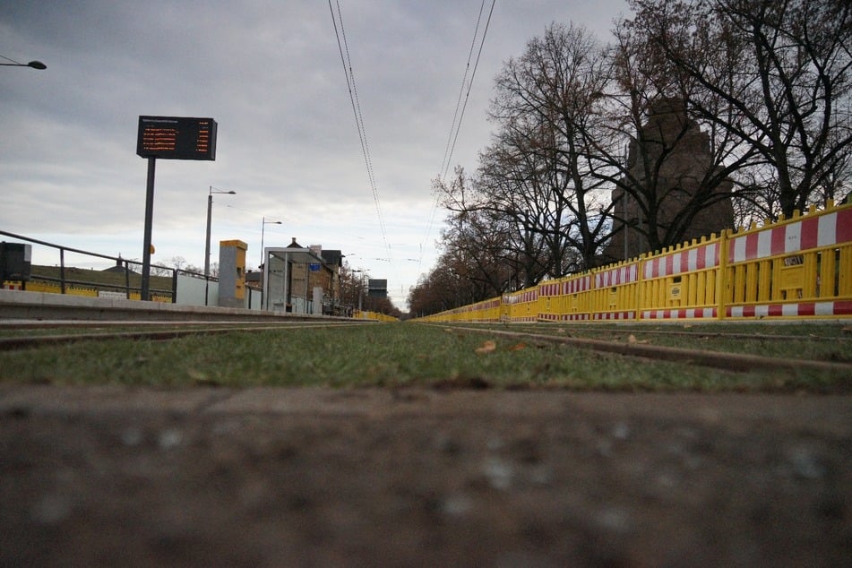 Schon bald verkehren hier wieder Straßenbahnen.
