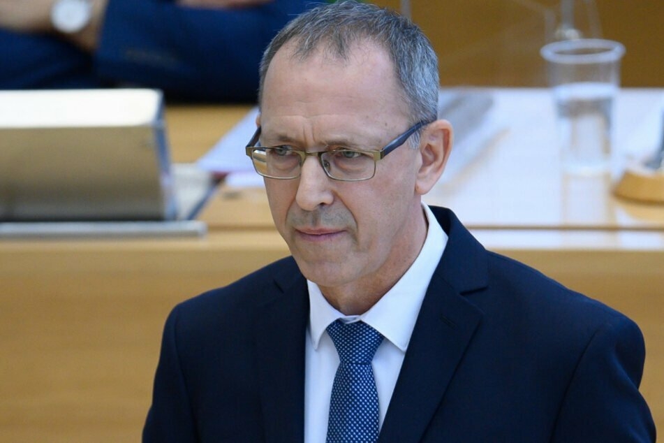 Übt scharfe Kritik am harten Lockdown: Sachsens AfD-Fraktionschef Jörg Urban (57).