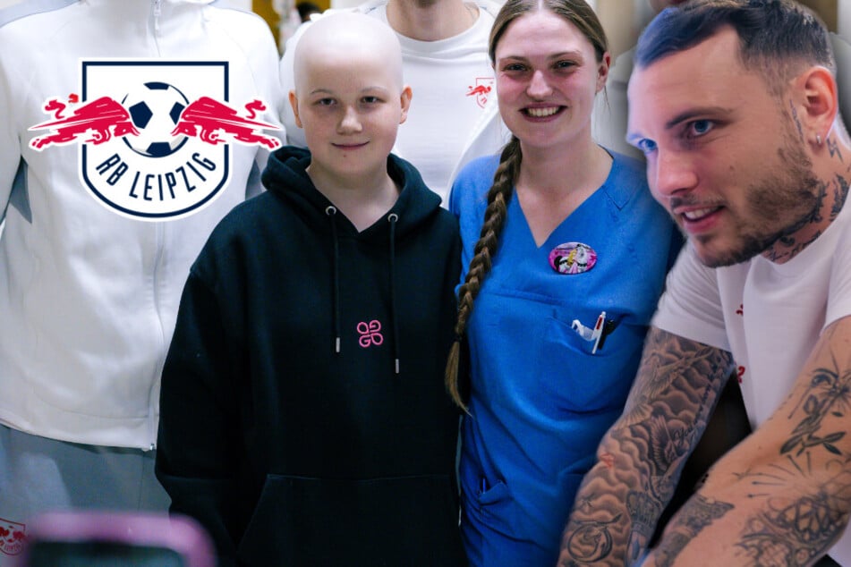 RB-Leipzig-Blog: Fußball-Stars in der Kinderklinik - "Das zu sehen, hat mich sehr bewegt"