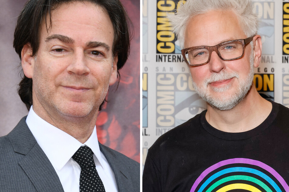 Peter Safran (l.) and James Gunn (r.) have been tapped as co-CEOs of DC Studios.