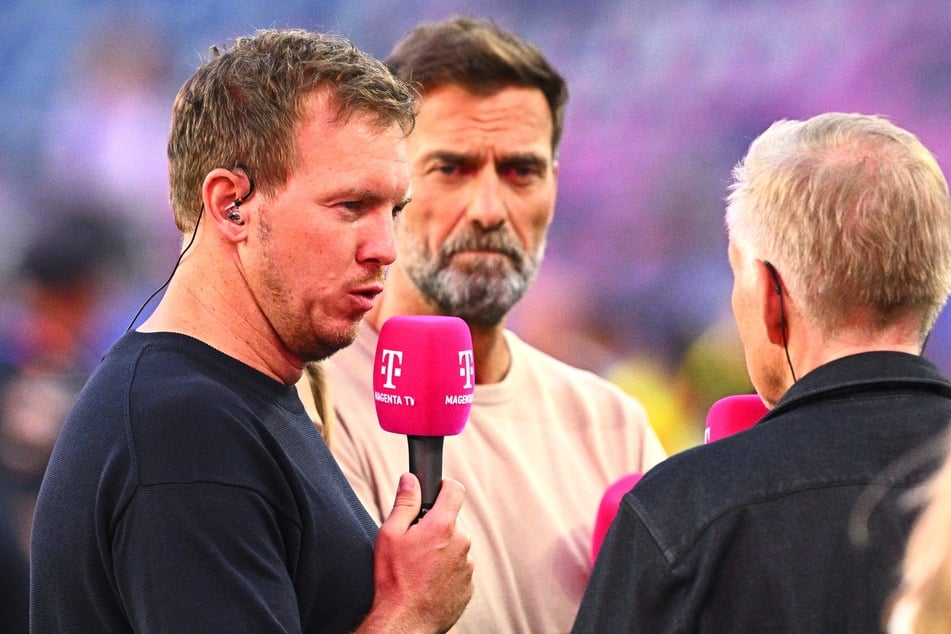 Direkt nach dem Aus wurde Jürgen Klopp (59, M.) gefragt, ob er sich den Bundestrainer-Job vorstellen kann.