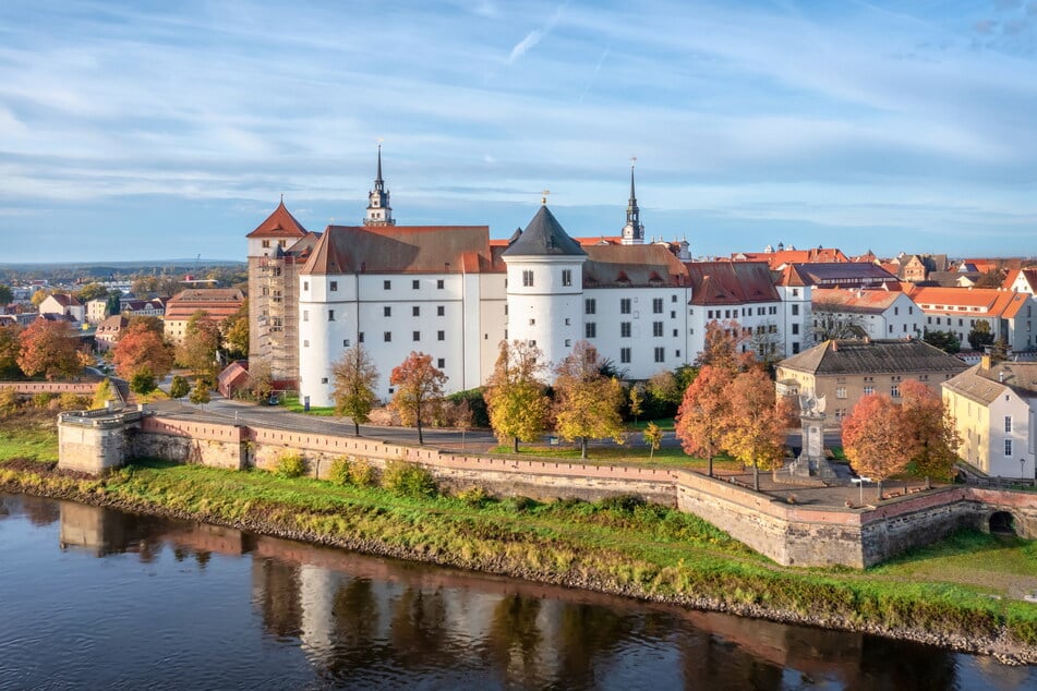 Die Bärenburg: Schloss Hartenfels in Torgau.