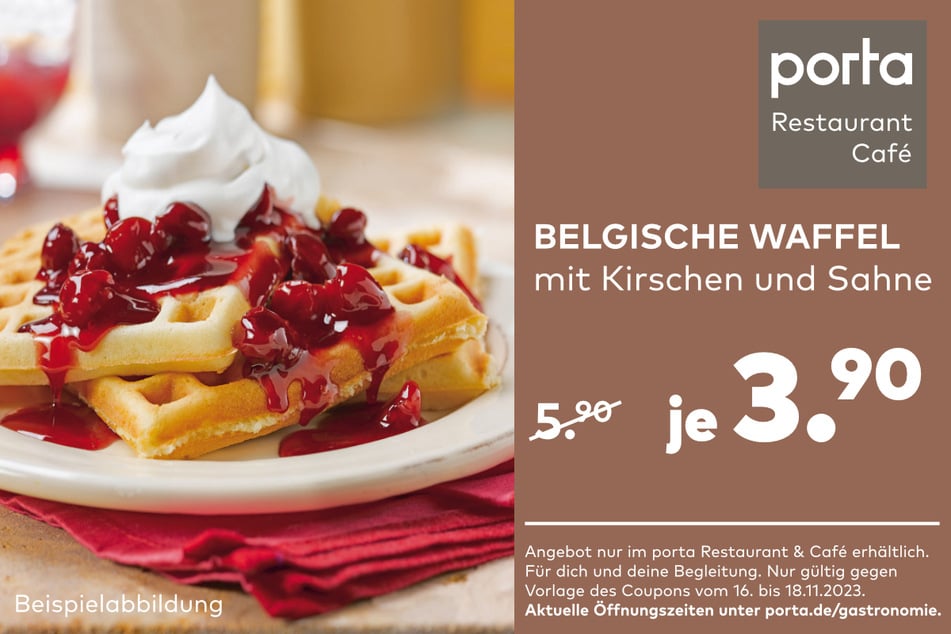 Hier klicken und Coupon für das Café und das Restaurant herunterladen!