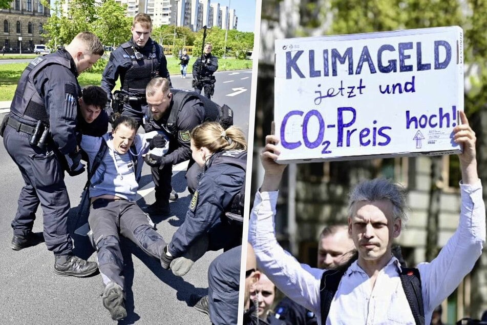 Dresden: Dresden: Polizei wegen "ungehorsamen Versammlungen" der "Letzten Generation" in Alarmbereitschaft