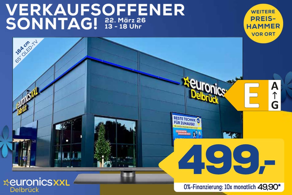 65-Zoll Panasonic-Fernseher TV-65W83AE8 für 499 Euro.