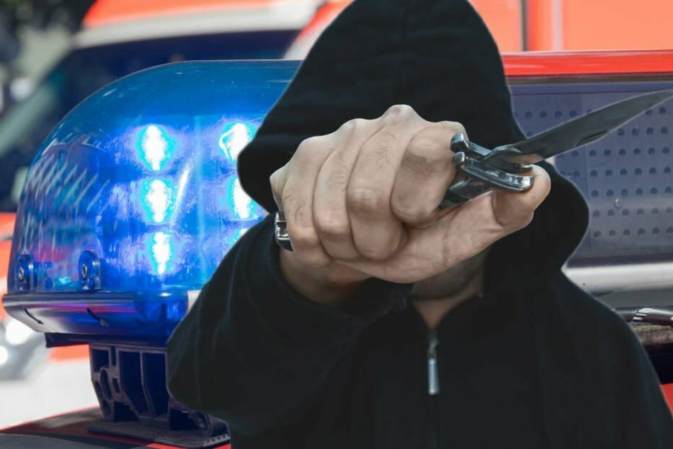 Ein 24-jähriger Mann wurde an einer Haltestelle in Leipzig-Grünau erstochen. (Bildmontage)