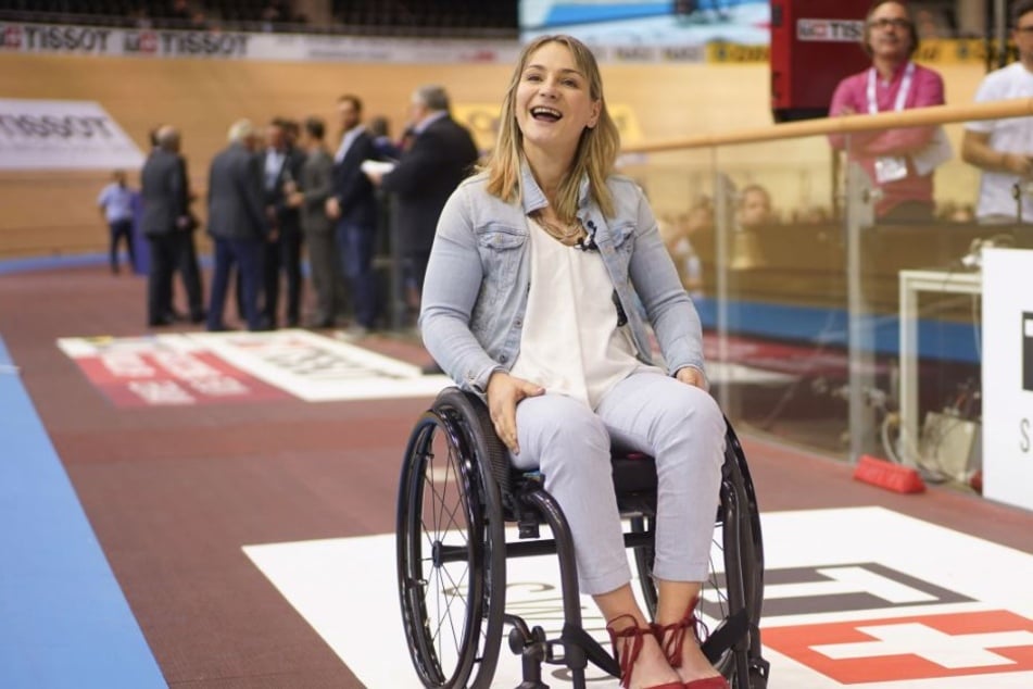 Doppel-Olympiasiegerin Kristina Vogel: Seit einem Unfall sitzt die Bahnradsportlerin im Rollstuhl.