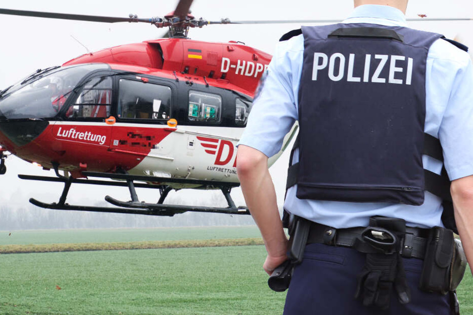 Ein Rettungshubschrauber brachte den Säugling in eine Klinik, doch alle Hilfe kam zu spät (Symbolbild).