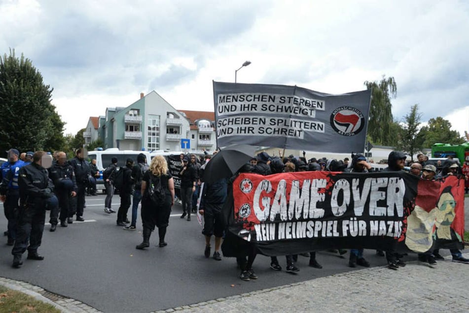 Die Organisatoren der Demo in Wurzen