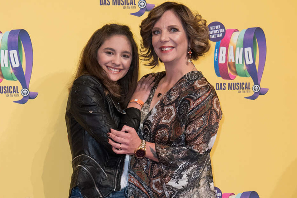 Zuletzt besuchte Daniela Büchner mit ihrer Tochter Jada die Deutschlandpremiere des Musicals "The Band - Das Muscial".