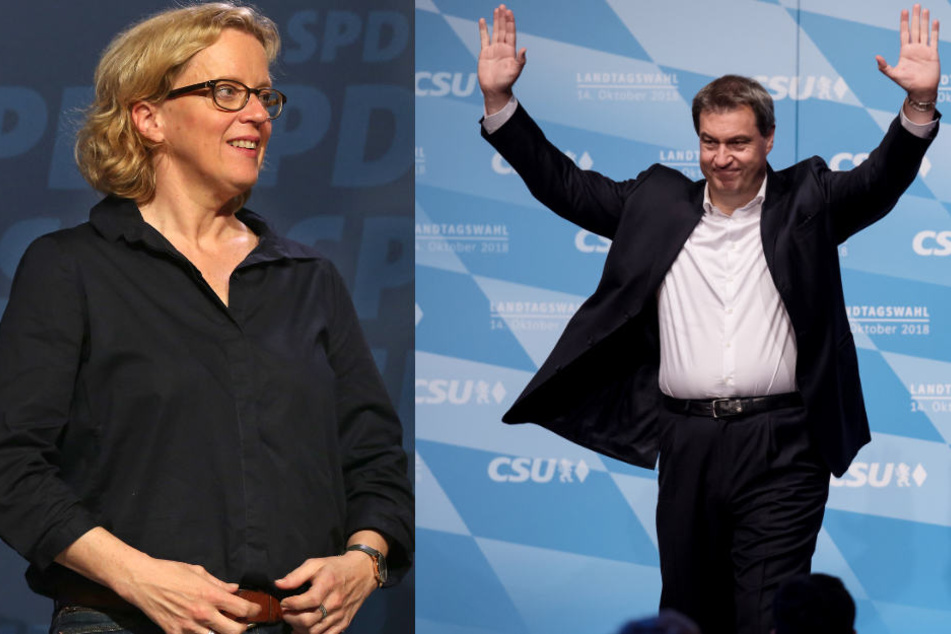 Wahlkampf-Endspurt von CSU und SPD: Lauf gegen das Umfragetief