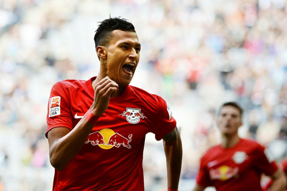 Stürmer Davie Selke (23) von Hertha BSC. Für beide sind 50 Millionen Euro als Ablöse im Gespräch.