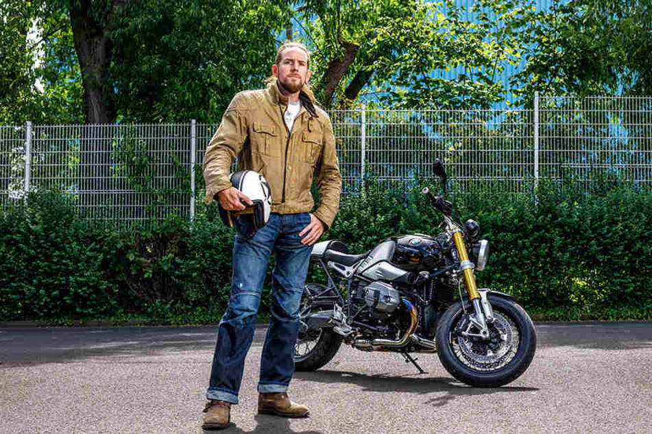 Bei der Heimkinderausfahrt dabei: Motorradfahrer Stefan Fricke (45) erinnert sich an das Drama vor zwei Jahren, als zwei der Ordner ums Leben kamen,