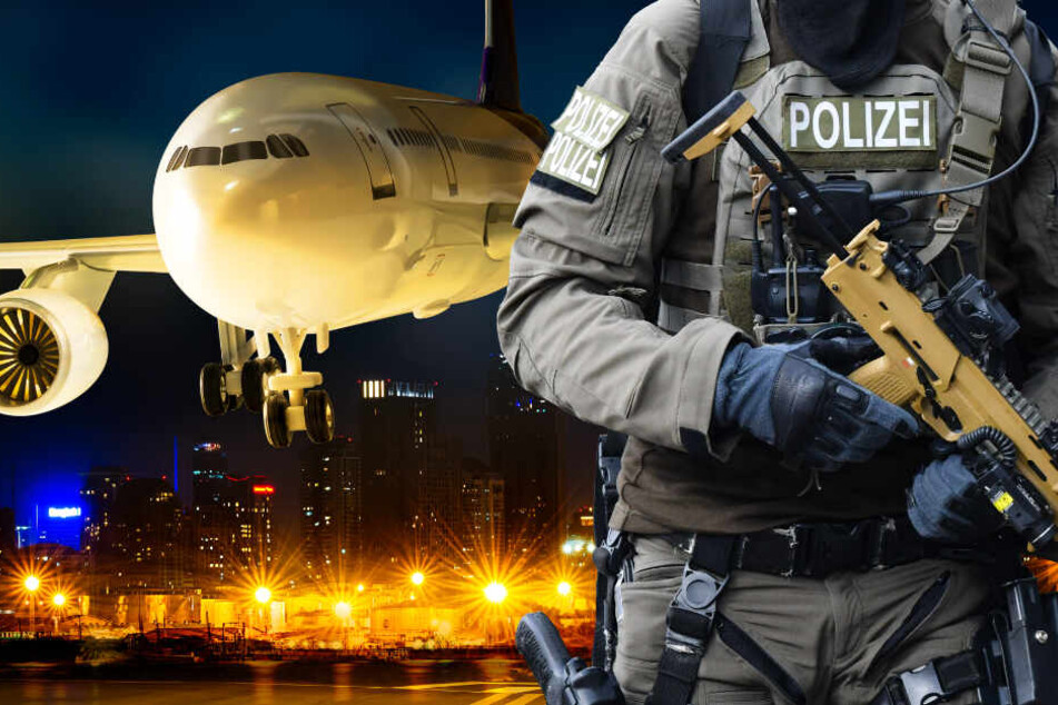 Direkt nach der Landung in Frankfurt wurde die Frau von der Polizei festgenommen (Symbolbild).