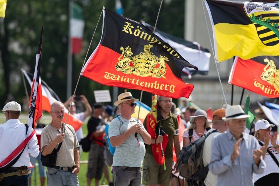Ausgerechnet nahe dem Bundesverfassungsgericht will die Bewegung Flagge zeigen. (Archivbild)