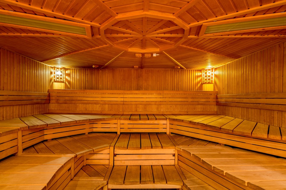 Das 60 Grad Bionarium im Kaifu-Bad ist eins der zahlreichen Angebote der Saunalandschaft, die sich über zwei Etagen erstreckt.