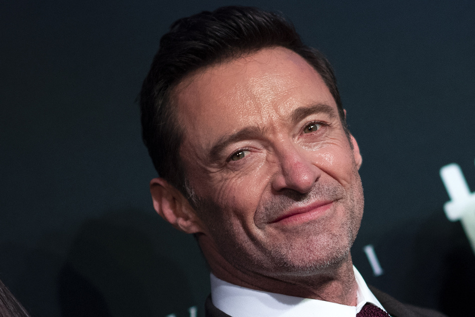 Hugh Jackman at the Broadway premiere of The Music Man.