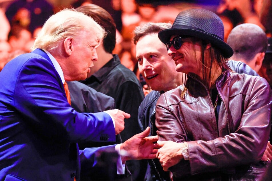 Kid Rock's (r.) Nashville restaurant was shut down over the weekend as immigration agents conducted raids, part of Donald Trump's deportation efforts.