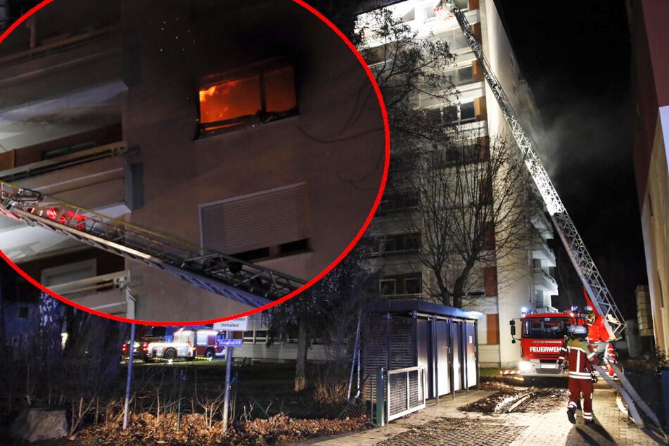 Neunstöckiges Haus nach Feuer unbewohnbar: 67 Menschen heimatlos