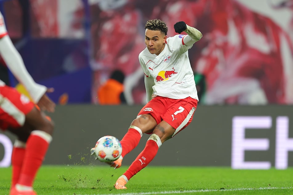 Antonio Nusa (20) konnte am Dienstag nicht trainieren. Auch er wird wohl kein Spiel mehr für die Roten Bullen in diesem Jahr machen.