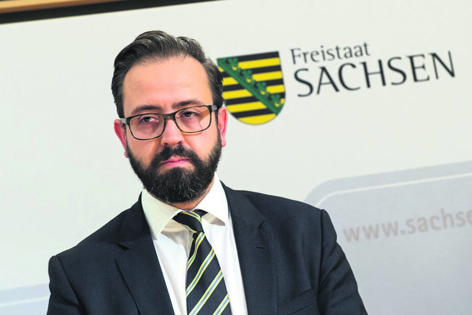 Justizminister Sebastian Gemkow (40, CDU).