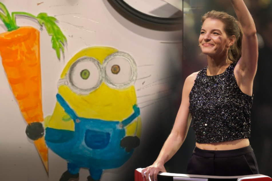 Was bastelt Yvonne Catterfeld da bis tief in die Nacht?