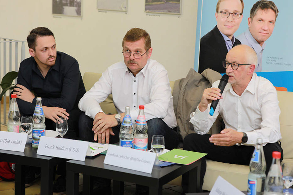 Gerhard Liebscher (Grüne, r.) fordert eine vollständige Aufklärung.