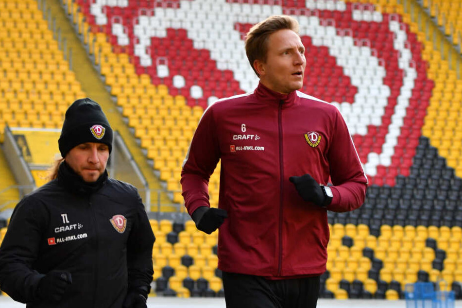 Marco Hartmann kann derzeit nur leicht laufen. Markus Kauczinski, seinen inzwischen achten Cheftrainer bei Dynamo, lernt er erst im Januar aktiv auf dem Trainingsplatz kennen.