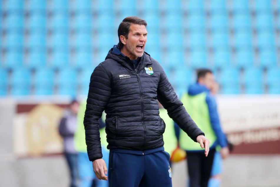 CFC-Trainer Patrick Glöckner schimpfte wie ein Rohrspatz - sein Team machte es ihm aber auch wirklich nicht leicht.
