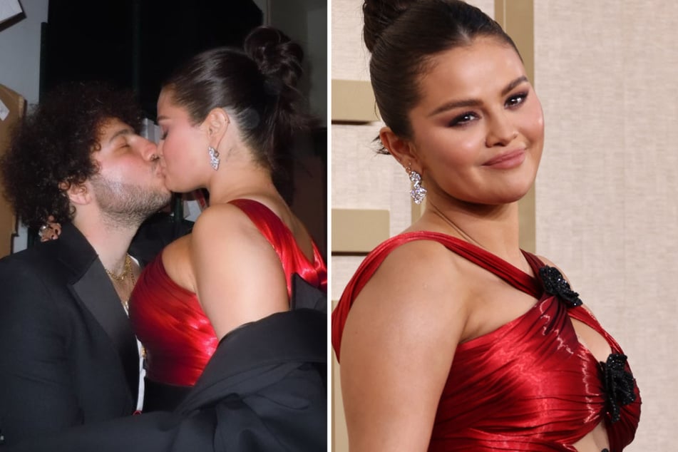 Selena Gomez declared that she still "won" at the 2024 Golden Globes thanks to her romance with Benny Blanco.