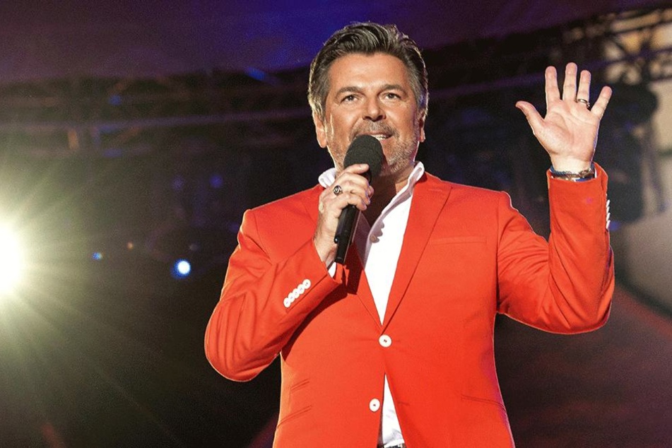 Thomas Anders (55) singt bei der Weihnachts-Show in Zwickau.