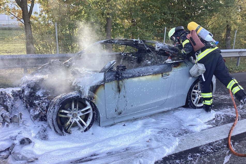 Die Feuerwehr konnte den Brand schnell löschen.
