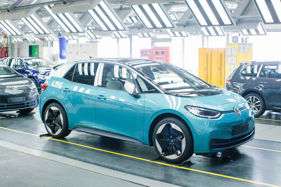 Der neue Elektro-VW. Der Wagen ist das erste Modell der ID-Familie, die VW in die Zukunft führen soll.