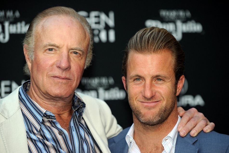 James Caan (l.) with his son Scott in 2010.