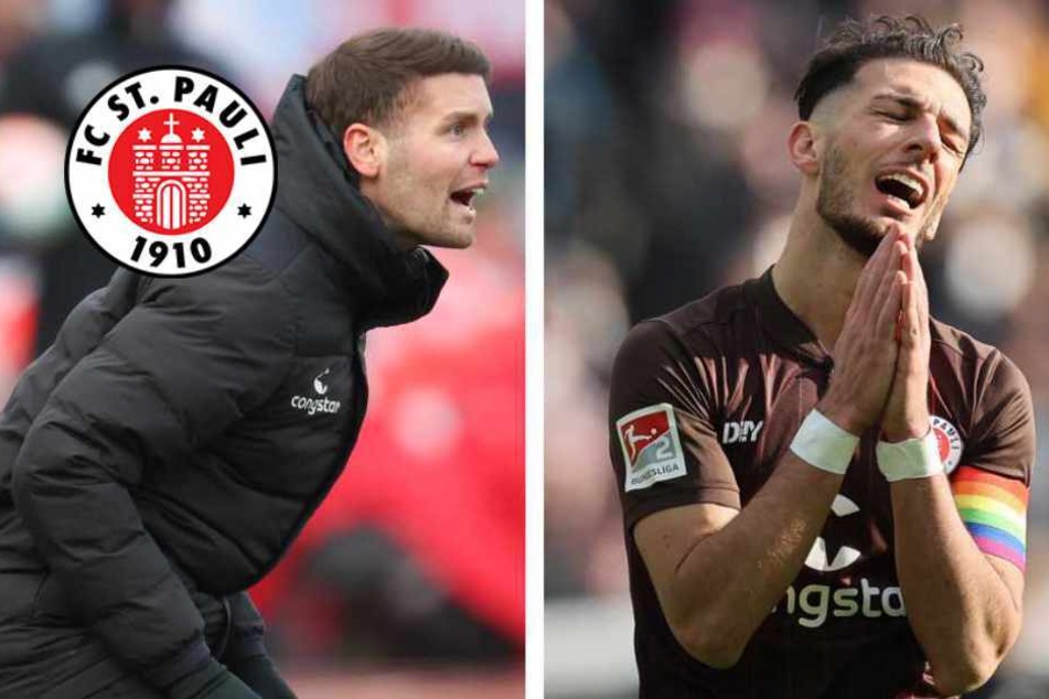 Trainingszoff beim FC St. Pauli: Trainer Hürzeler und Kapitän Paqarada geraten aneinander