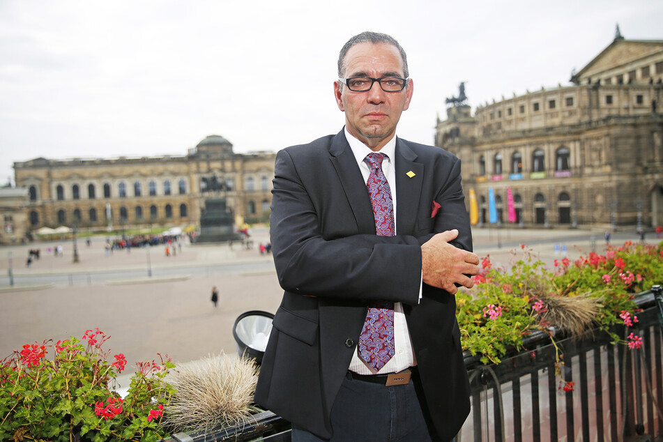 Johannes Lohmeyer (56) fordert mehr Hilfe für Dresdens Touristiker.