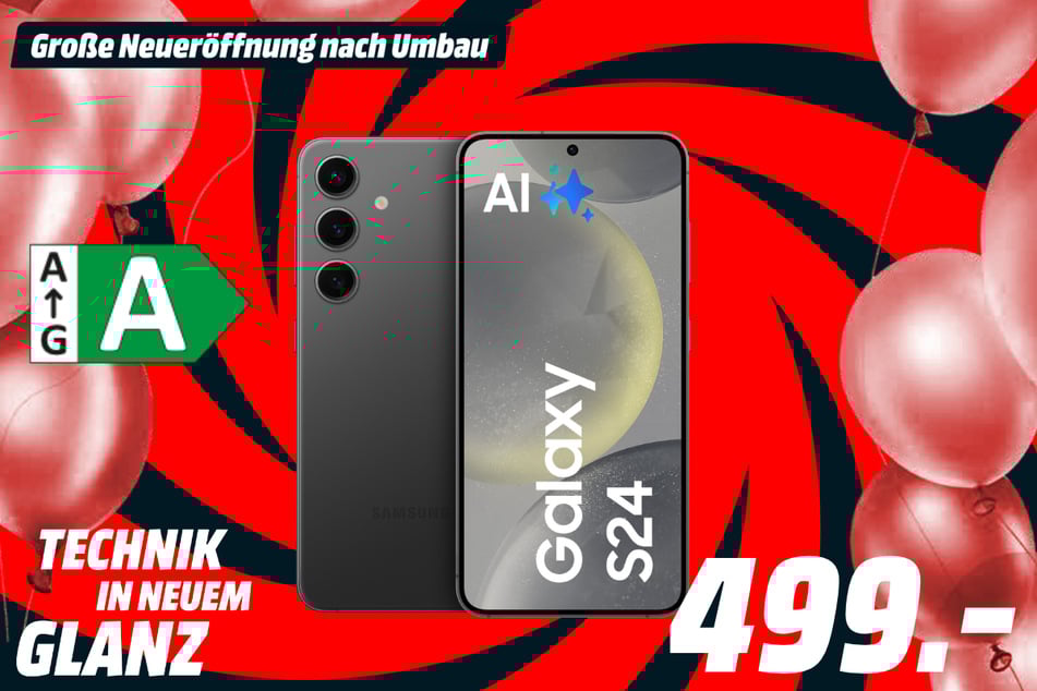 Samsung Galaxy S24 für 499 Euro.