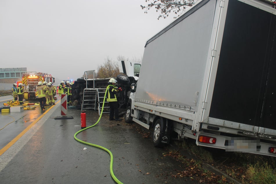 Der Verkehr staute sich über mehrere Kilometer.