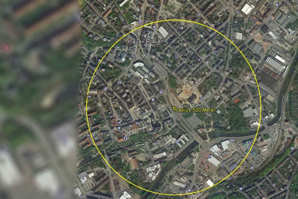 In einem Umkreis von 500 Metern müssen Personen evakuiert werden.
