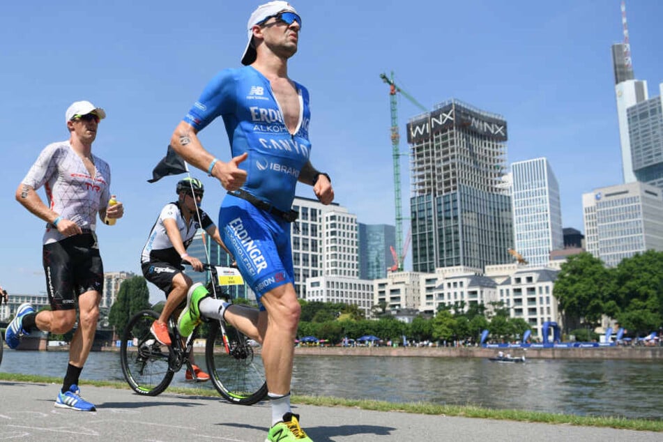 Auch Patrick Lange (re.) wird beim Frankfurter Ironman wieder am Start sein (Archivbild).